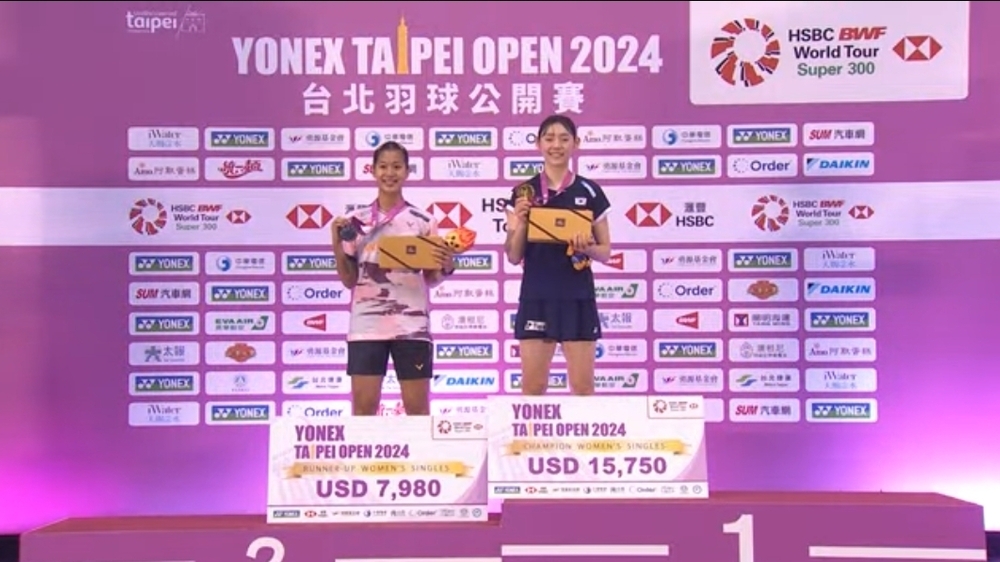 Tumbang di Tangan Korea, Putri KW Runner Up Taipei Open 2024