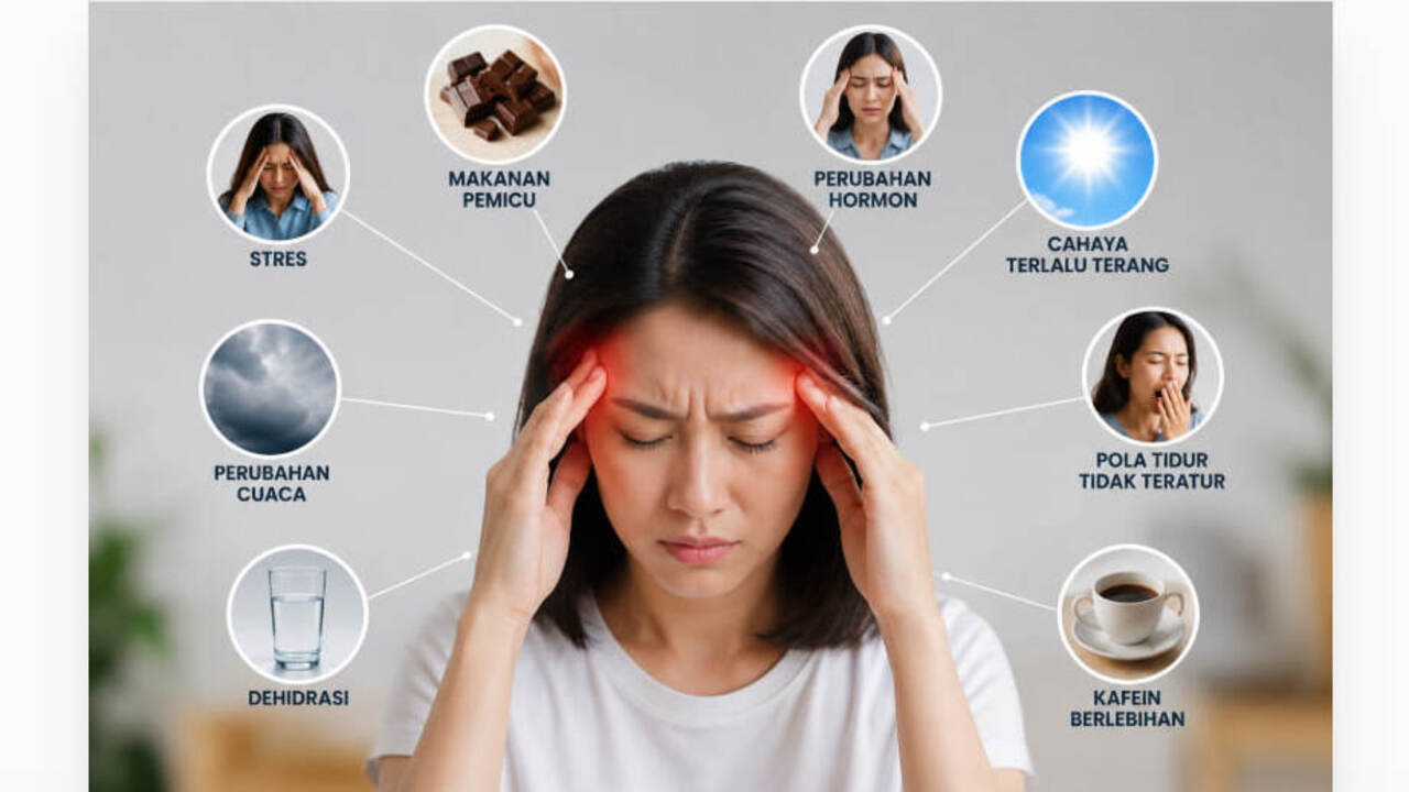 Wajib Tahu! Ini 9 Penyebab Migrain yang Sering Tidak Disadari