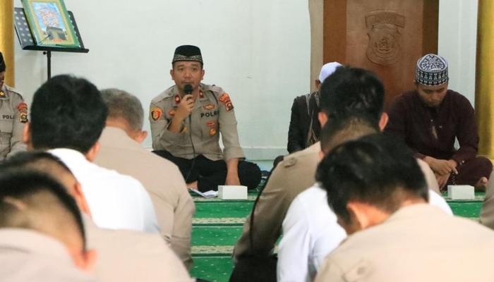 Peringatan Maulid Nabi Muhammad di Mapolres Banyuasin: Teladani Akhlak Kepemimpinan Nabi Muhammad SAW