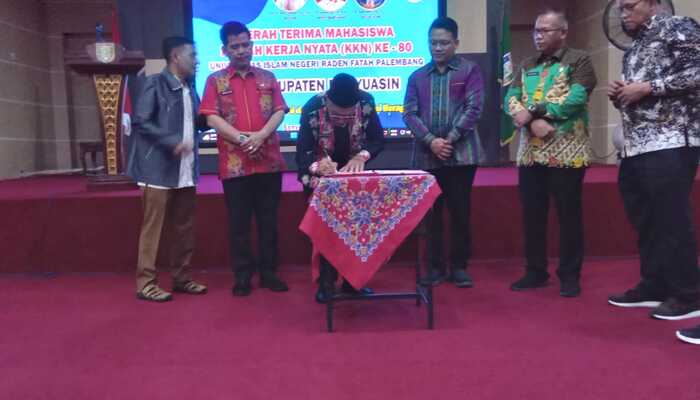 939 Mahasiswa UIN KKN di 6 Kecamatan di Banyuasin, Ini Nama Kecamatannya