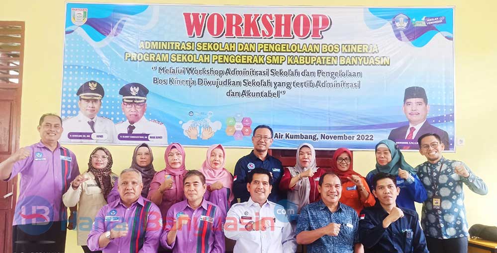 Disdikdikbud Gelar Workshop Adminitrasi Sekolah dan Pengelolaan BOS