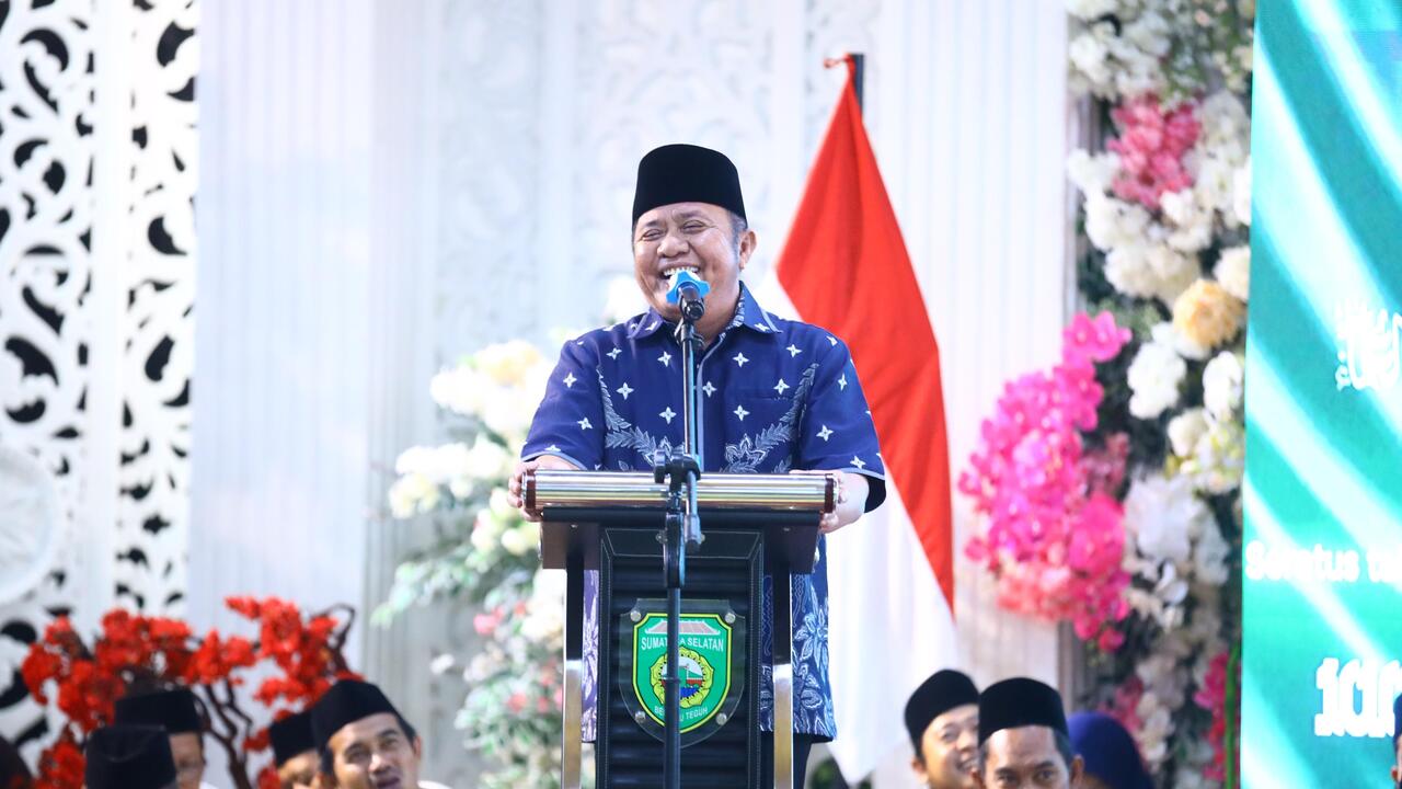 Satu Abad  NU, Gubernur Sumsel Tekankan Penguatan Toleransi dan Persatuan