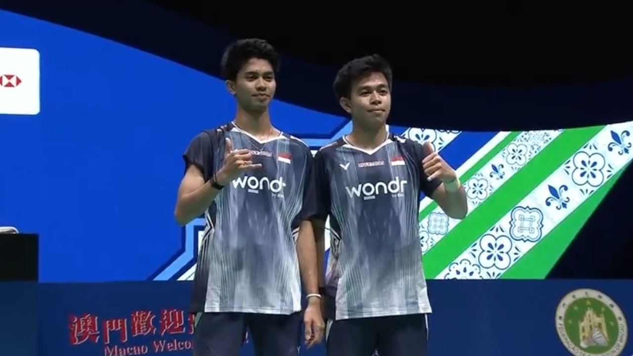 Tampil Gemilang, Ali Faathir Rayhan/Devin Artha Wahyudi Melaju ke Final Macau Open 2026