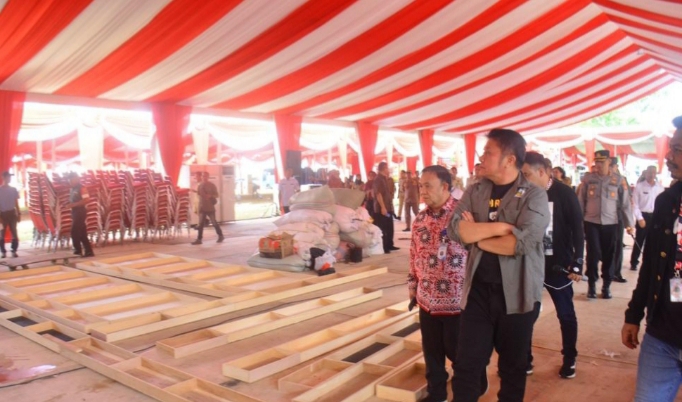 Menjelang Puncak Peringatan Harganas ke-30 di Kabupaten Banyuasin, Gubernur Sumsel: Buat Nyaman Para Tamu