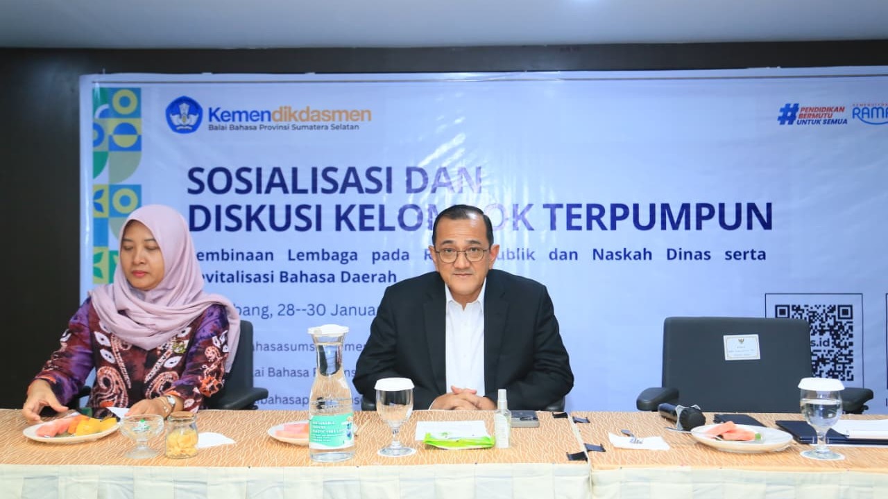 Sekda Sumsel Tekankan Revitalisasi Bahasa Daerah dan Tertib Bahasa di Ruang Publik
