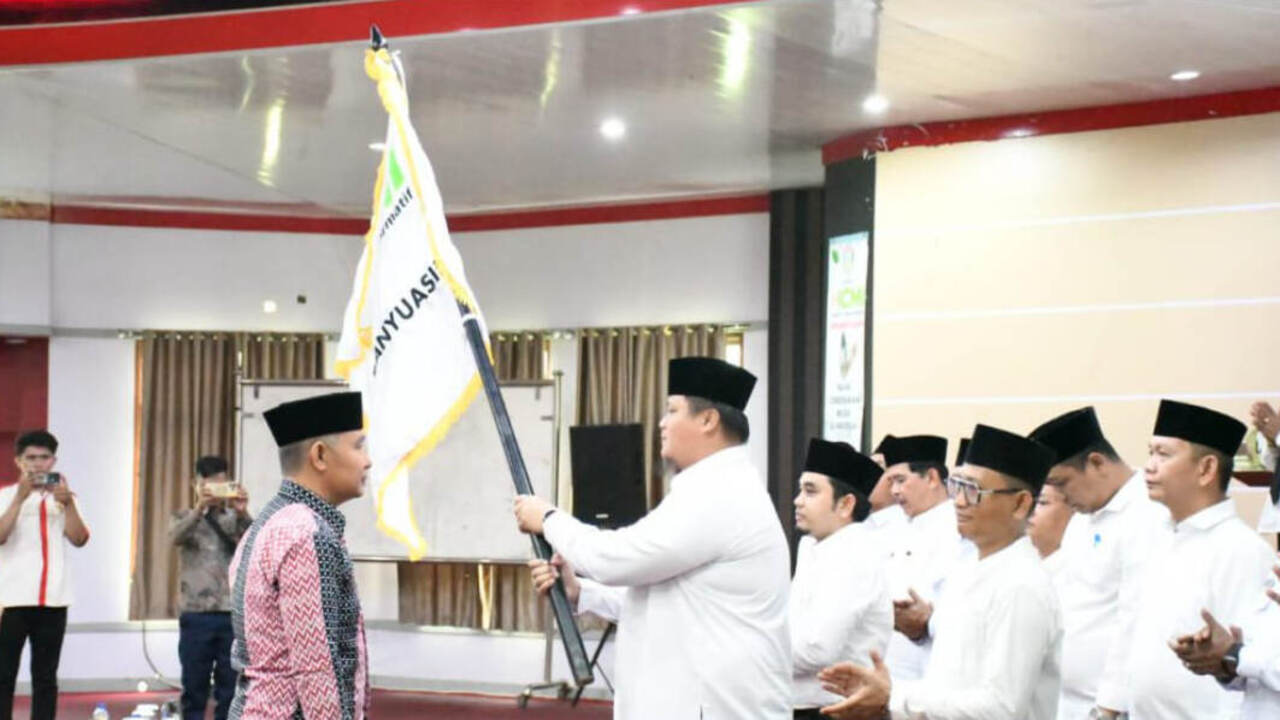 Erwin Ibrahim Resmi Dilantik sebagai Ketua ICMI Orda Banyuasin 2024-2029