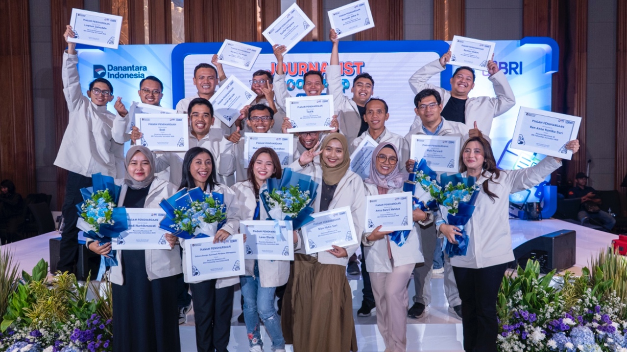 Dukung Insan Pers yang Berkualitas, BRI Fellowship Journalism 2025 Kukuhkan 45 Jurnalis Penerima Beasiswa
