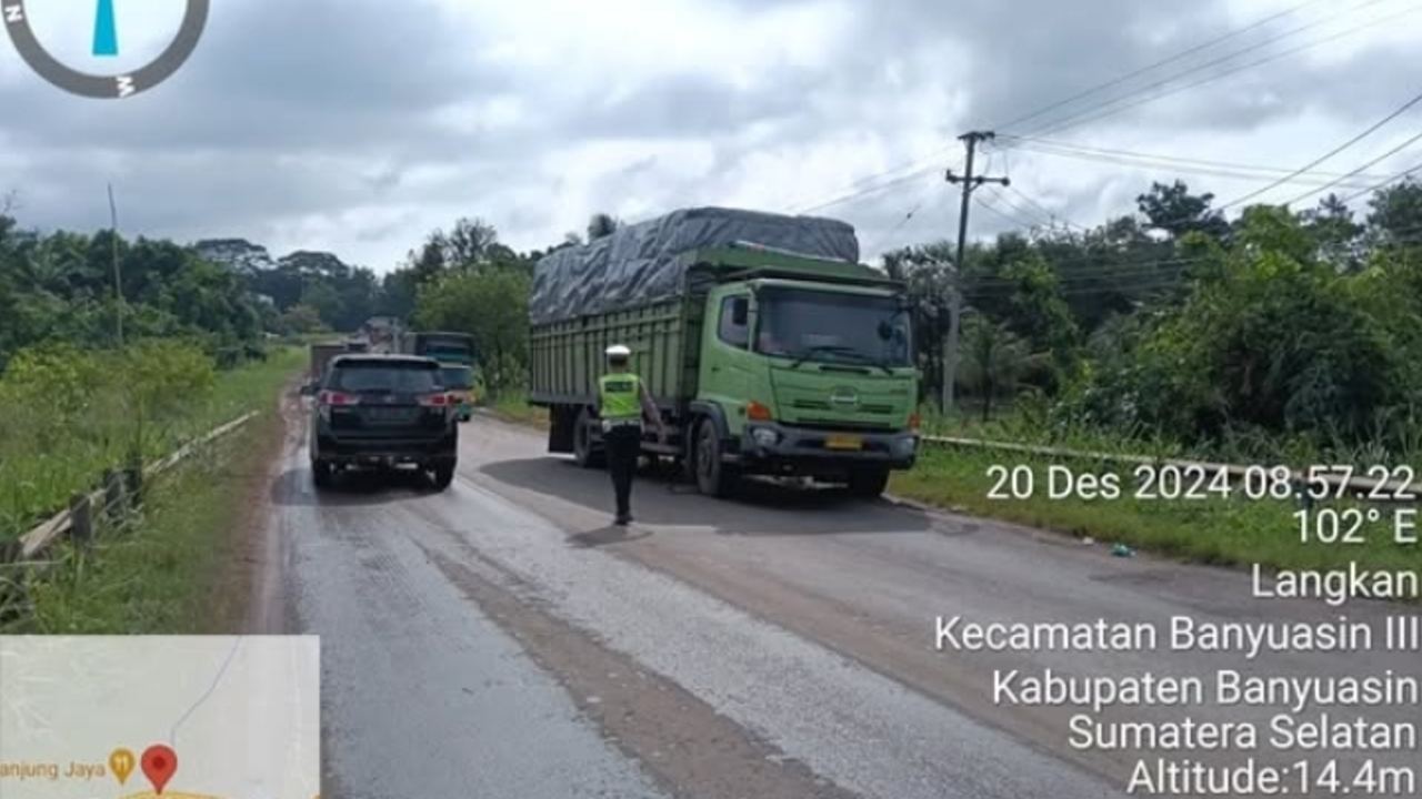 Kemacetan Parah dari Tanjung Agung hingga Pulau Harapan, Polisi Lakukan Rekayasa Lalu Lintas