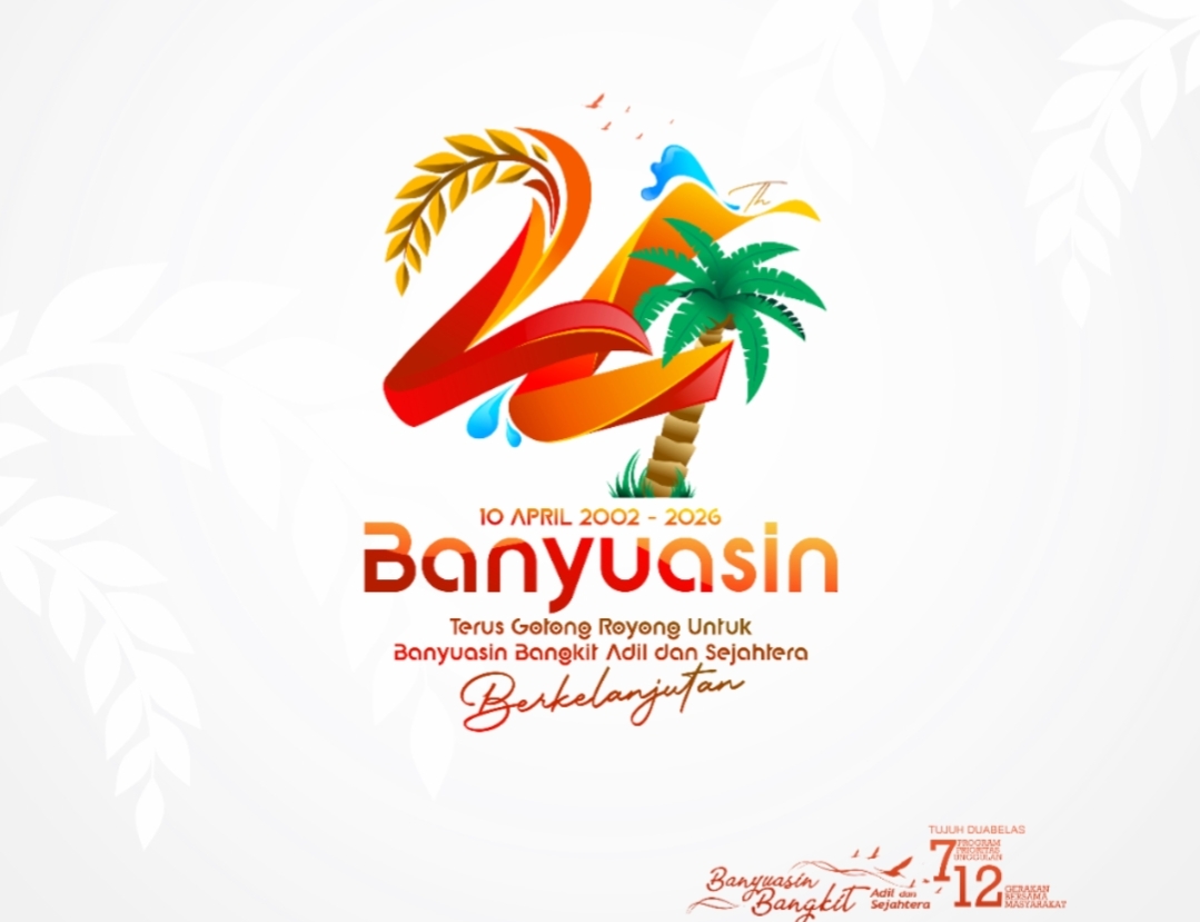 Ini Filosofi Mendalam Logo HUT ke-24 Banyuasin!