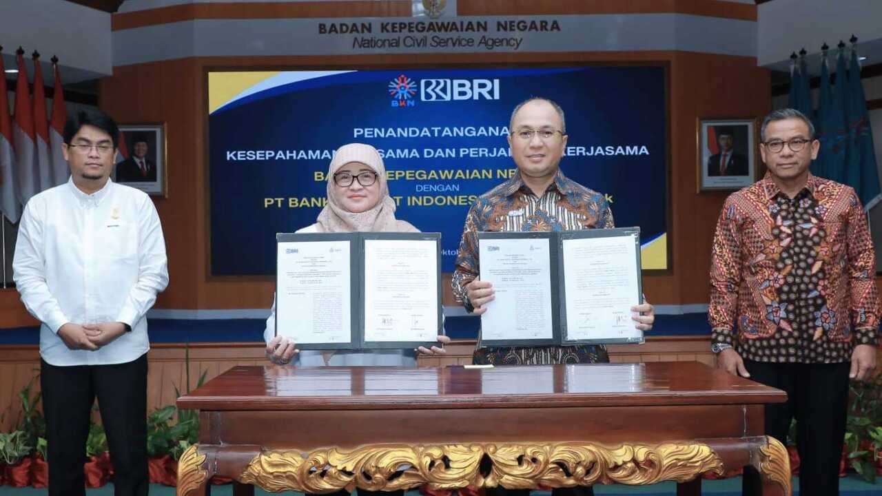 BRI Perkuat Sinergi dengan Badan Kepegawaian Negara untuk Peningkatan Layanan Perbankan