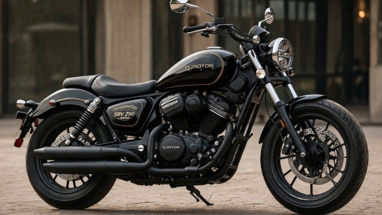 Tampilan Moge Banget! QJMotor SRV 250 Libero Hadir dengan Desain Cruiser Klasik