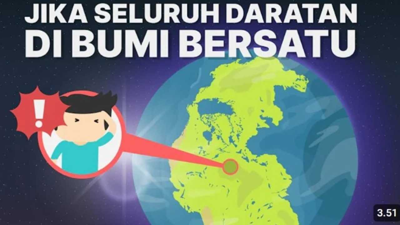 Kalo Semua Daratan di Bumi Bersatu, Dunia Bisa Jadi Begini, Lho!