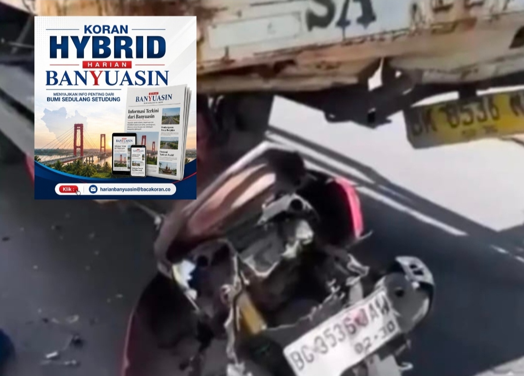 Tragedi di Jalintim Banyuasin, Begini Kronologi Mahasiswa Terjepit Truk