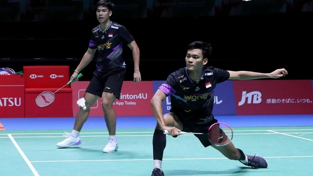 Duel Sengit Hadapi China, Fikri/Daniel Melesat ke Semifinal Japan Open 2024