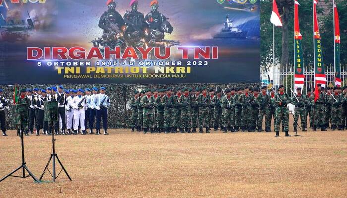 HUT TNI ke-78, Pj Gubernur Sumsel Apresiasi Kerja Keras TNI Membangun Sumsel