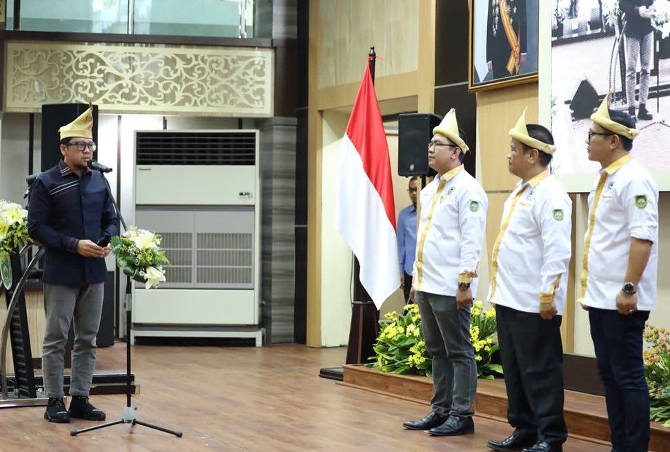 Herman Deru Gandeng LPM Perangi Kemiskinan Mulai dari Tingkat Pedesaan