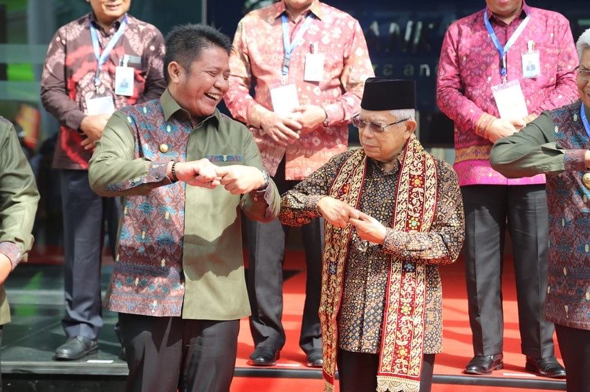 Wapres Ma'ruf Amin Tunjuk Herman Deru Sebagai  Ketua KNES Sumsel