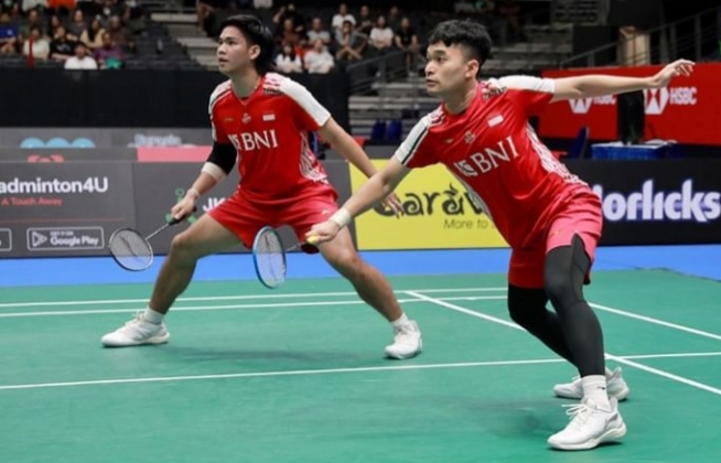 Singapore Open 2023: Indonesia Tanpa Wakil Ganda Putra di Semifinal, Leo/Daniel Ditaklukkan Malaysia