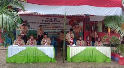 Gudep SDN 19 Makarti Jaya Gelar Perjusa Pramuka