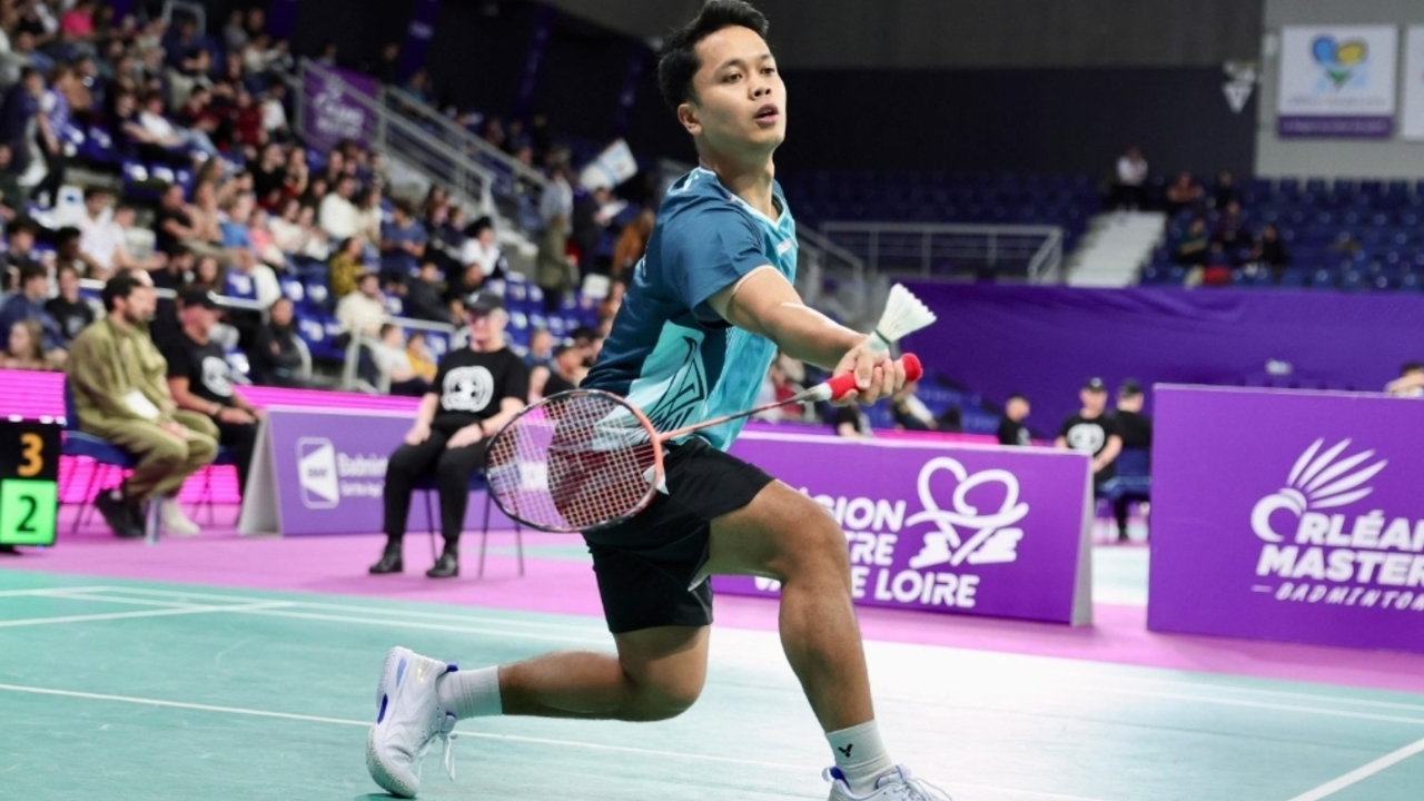 Orleans Masters 2026: Anthony Ginting Ungkap Tantangan Lapangan dan Shuttlecock yang Berbeda