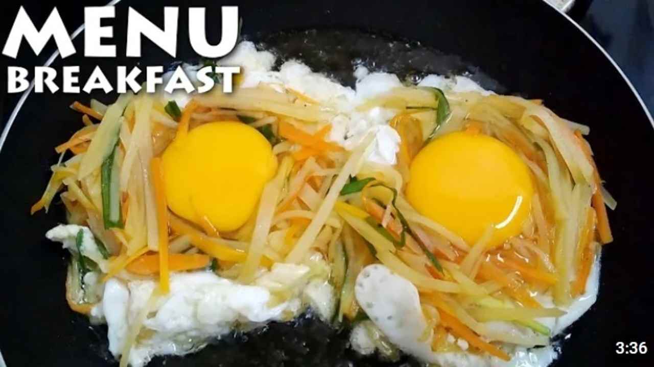 Bosan dengan Camilan Biasa? Yuk, Coba Kentang Goreng Telur Ceplok yang Lezat Ini