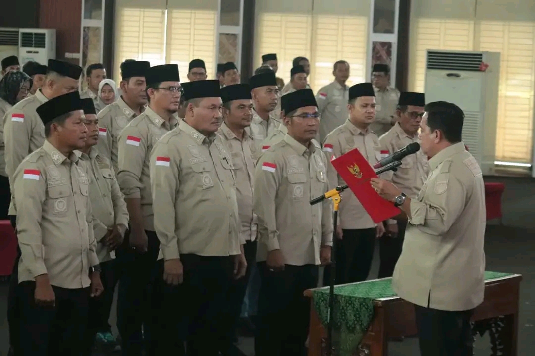 Pemkab Kukuhkan FKKDI Banyuasin, Saripudin Siap Perkuat Kolaborasi Bangun Desa