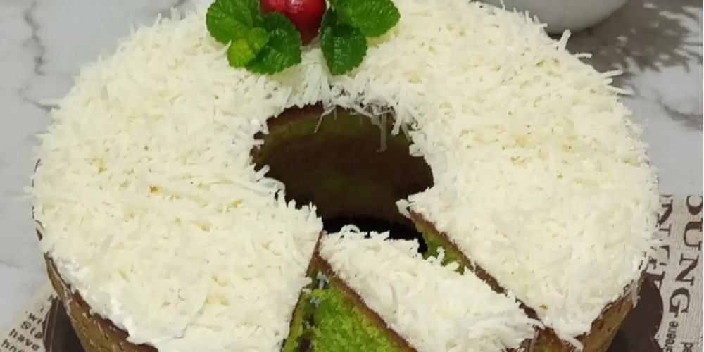 Resep Bolu Pandan Panggang dengan Topping Keju & Butter Cream Nikmatnya Bikin Ketagihan!