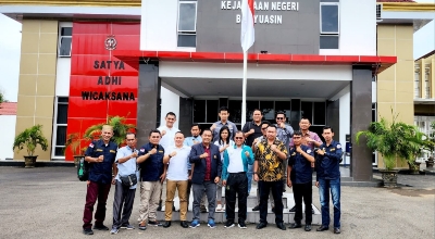 Jalin Kemitraan Antara PWI dan Kejari Banyuasin