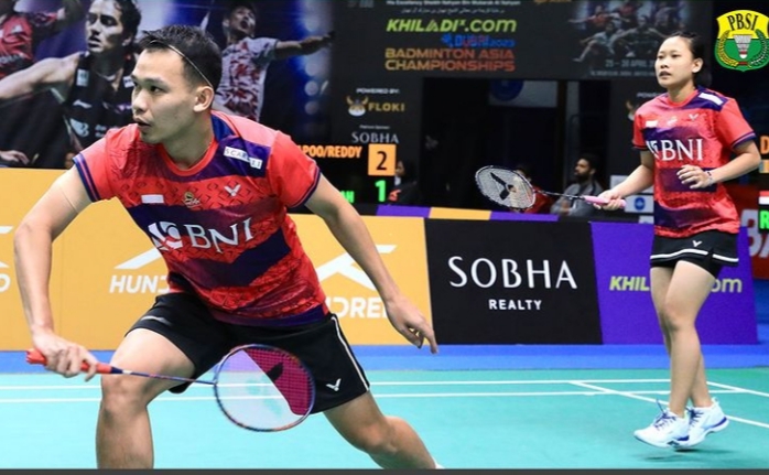 BAC 2023: Rinov/Phita Lolos ke Babak 16 Besar