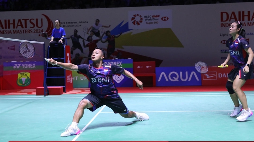 Indonesia Masters 2024: Rehan/Lisa Wakil Indonesia Pertama yang Lolos ke Perempat Final