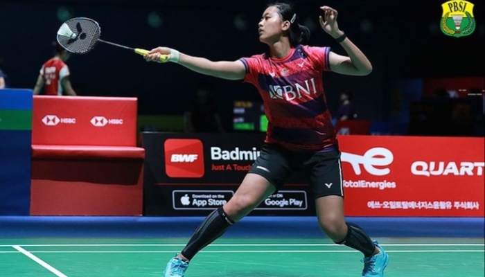 Kalah di Perempat Final Korea Open 2023, Putri Kusuma Wardani: Saya Banyak Tertekan
