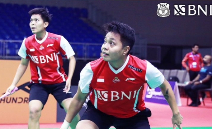 BAMTC 2023: Fajar/Rian & Apri/Fadia Berhasil Samakan Kedudukan 2-2