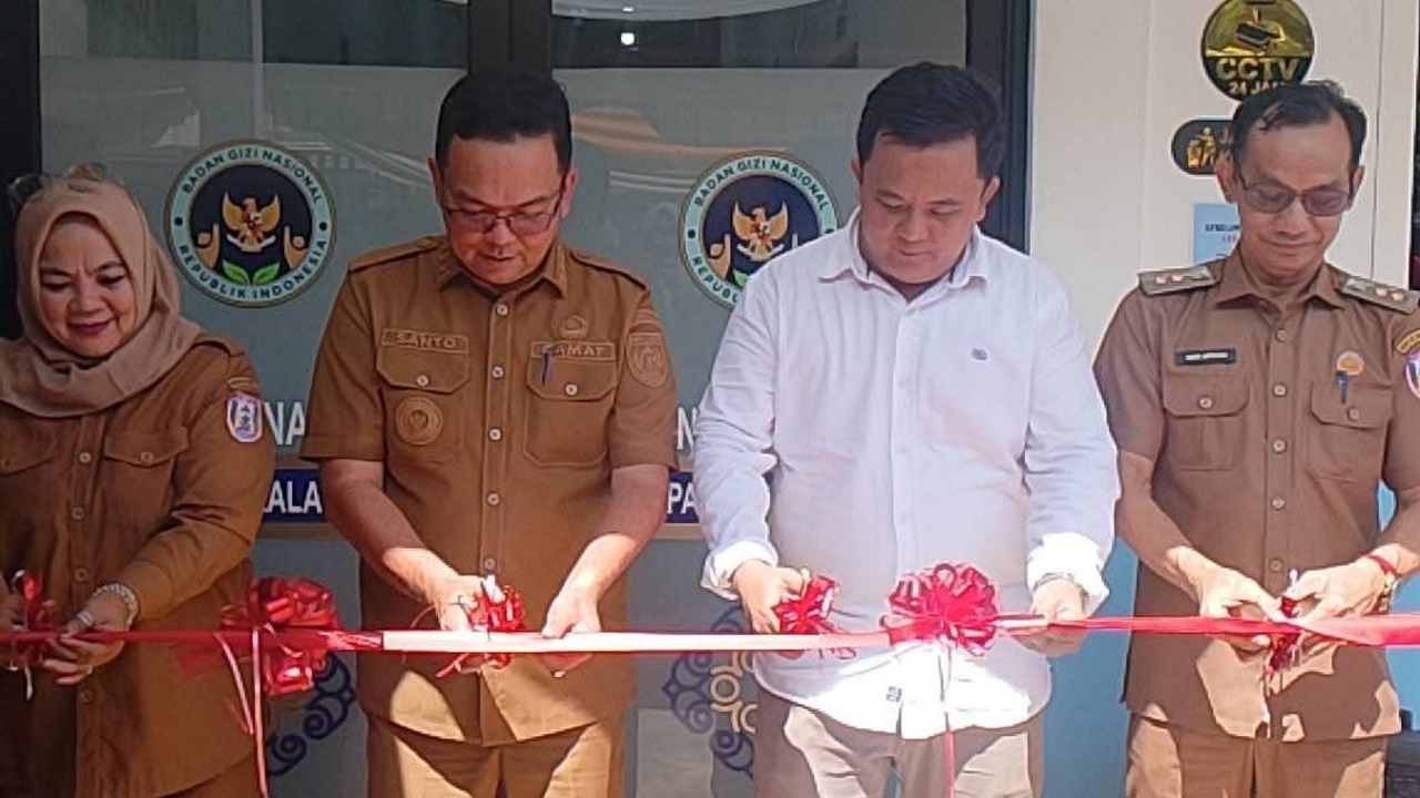 Camat Banyuasin III Hadiri Syukuran dan Peresmian Dapur SPPG di Pangkalan Balai