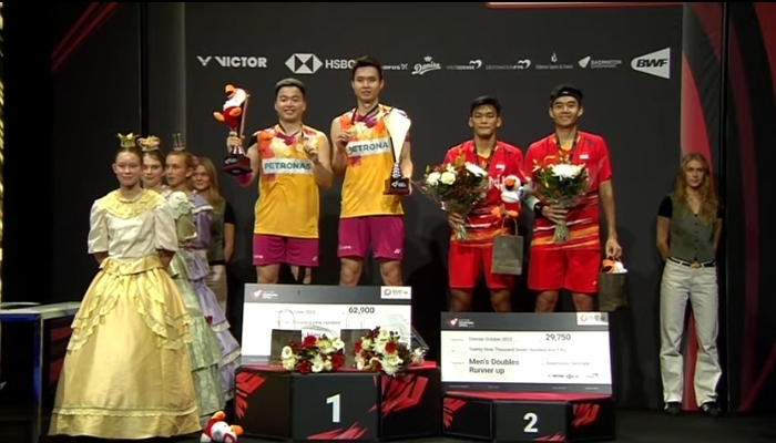 Rekap Juara Denmark Open 2023, China Borong 4 Gelar Juara