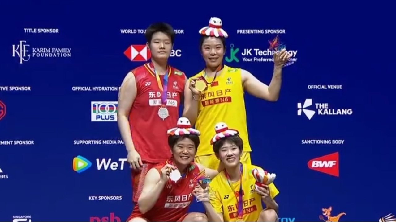 Jia Yi Fan/Zhang Shu Xian Juara Singapore Open 2026