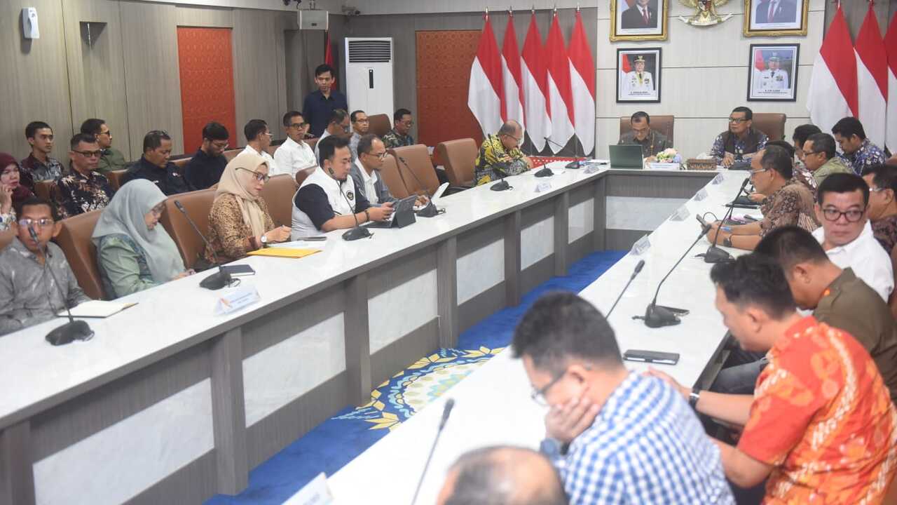 Sekda Sumsel Koordinasikan Percepatan Pembangunan Empat Flyover di Muara Enim