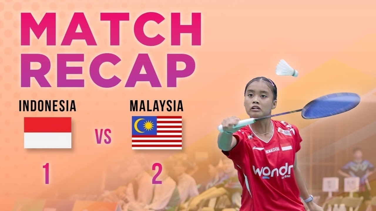 Hasil BAJC 2026: Indonesia Takluk 1-2 dari Malaysia