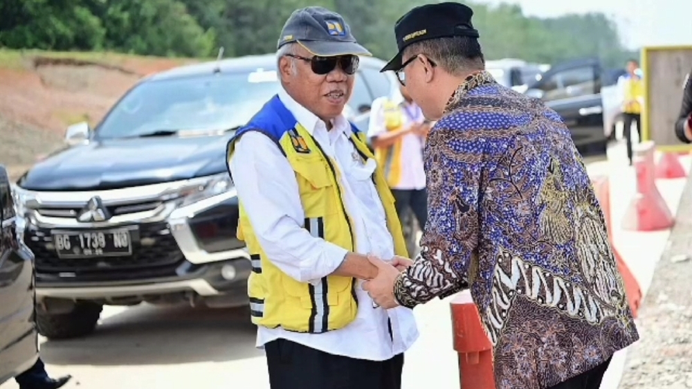 Menteri PUPR ke Banyuasin, Pj Bupati Banyuasin Sampaikan 6 Usulan Pembangunan Infrastruktur