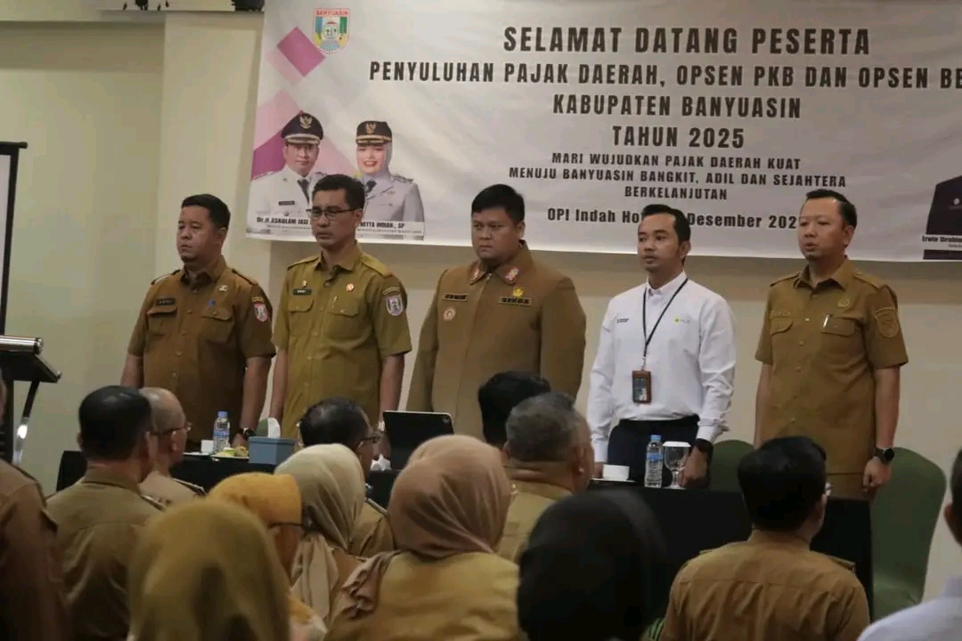 Tingkatkan PAD, Bapenda Banyuasin Adakan Penyuluhan Pajak Daerah dan Opsen PKB–BBNKB 2025
