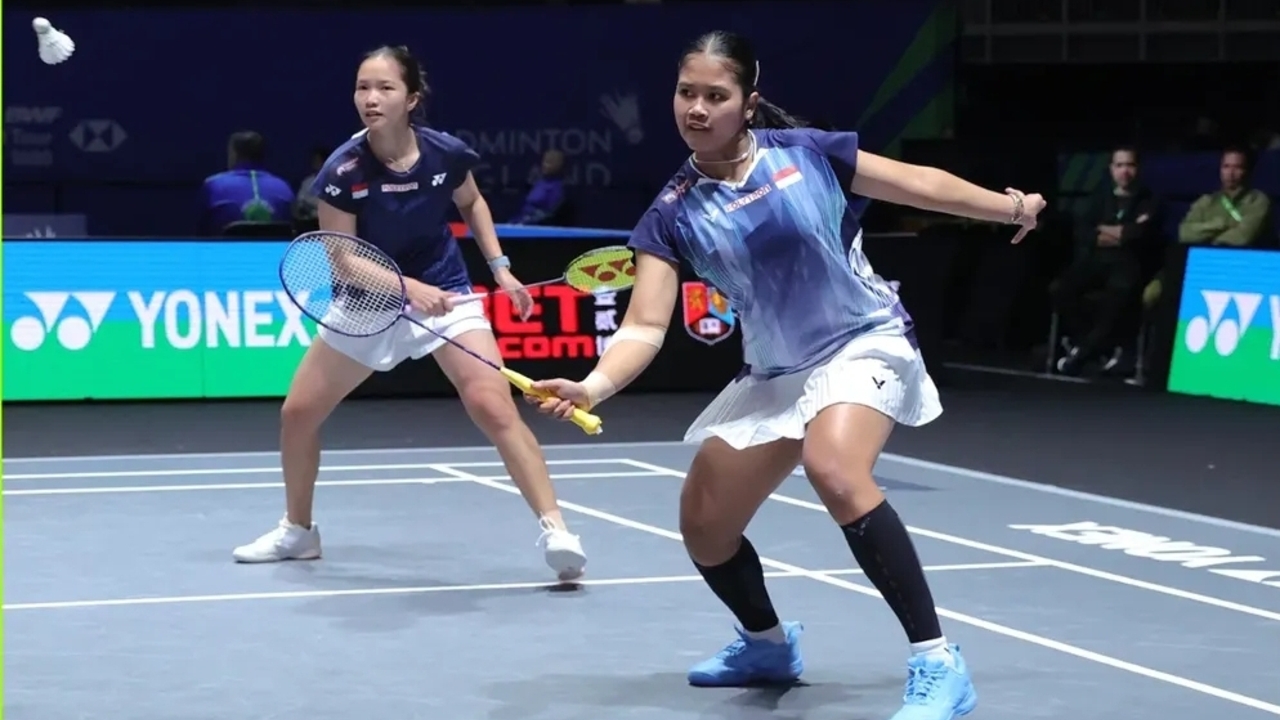 Debut di All England 2026, Rachel/Febi Harus Akui Keunggulan Ganda China