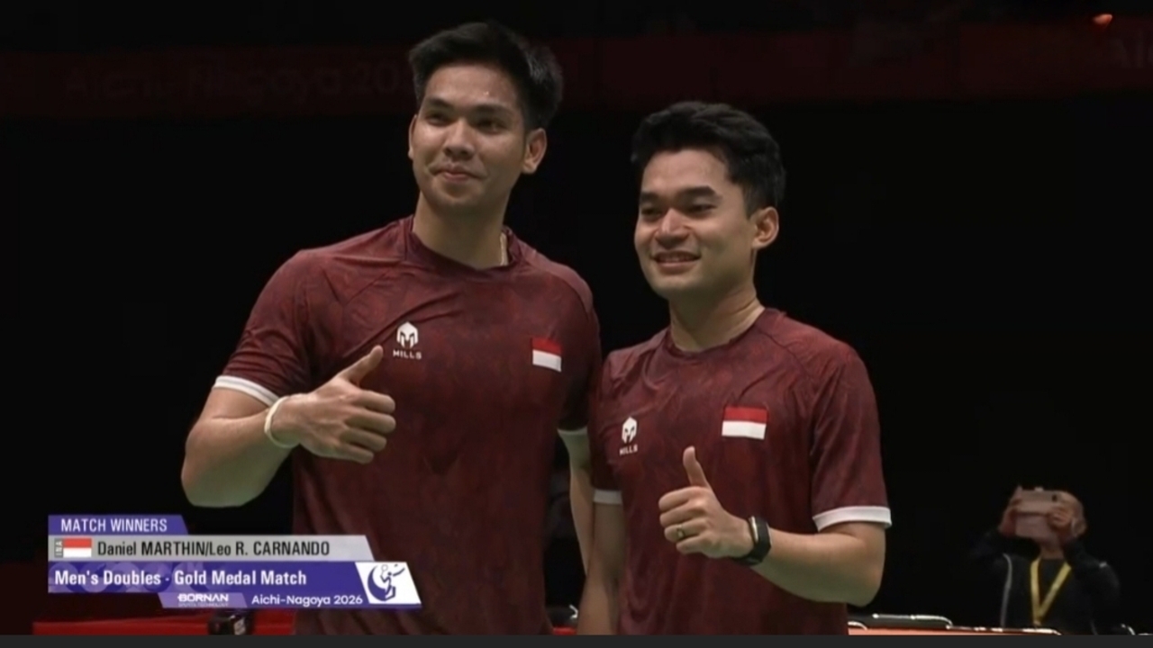 Luar Biasa! Leo/Daniel Rebut Medali Emas Asian Games 2026