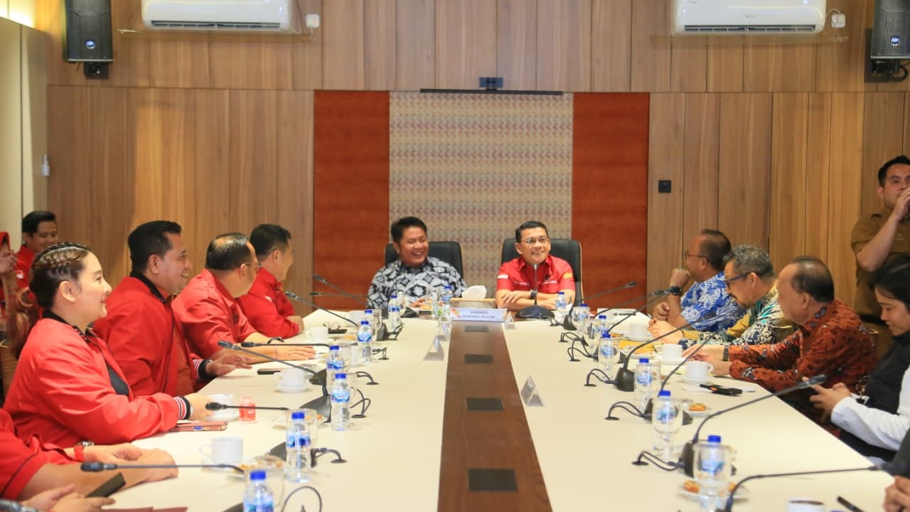 Audiensi PDIP Sumsel: Perkuat Kolaborasi untuk Pembangunan Daerah