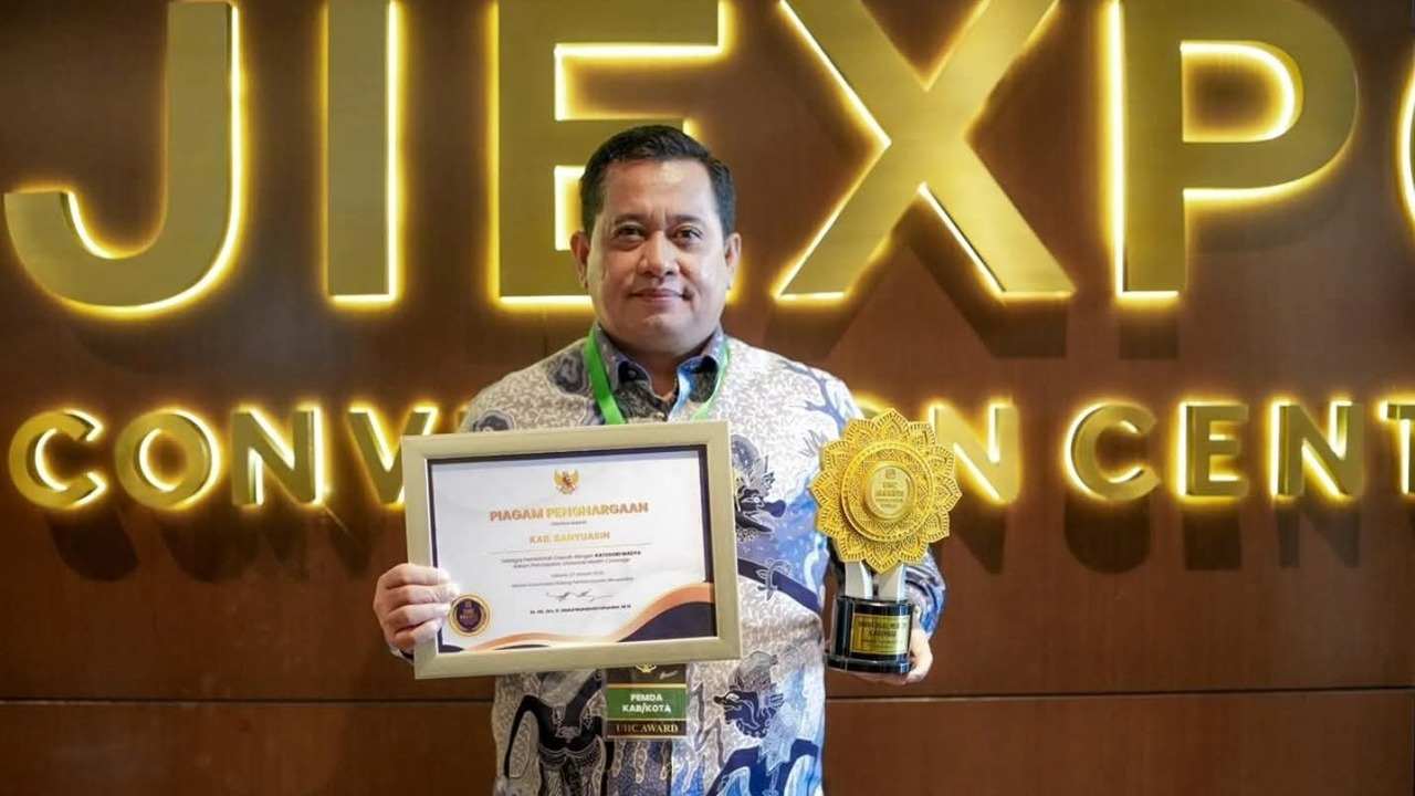 Kembali Ukir Prestasi Nasional, Pemkab Banyuasin Raih Penghargaan UHC Kategori Madya Tahun 2026