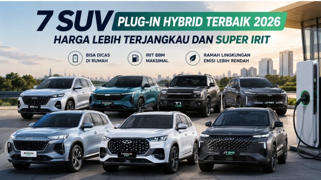 7 SUV Plug-in Hybrid Terbaik 2026, Harga Lebih Terjangkau dan Super Irit