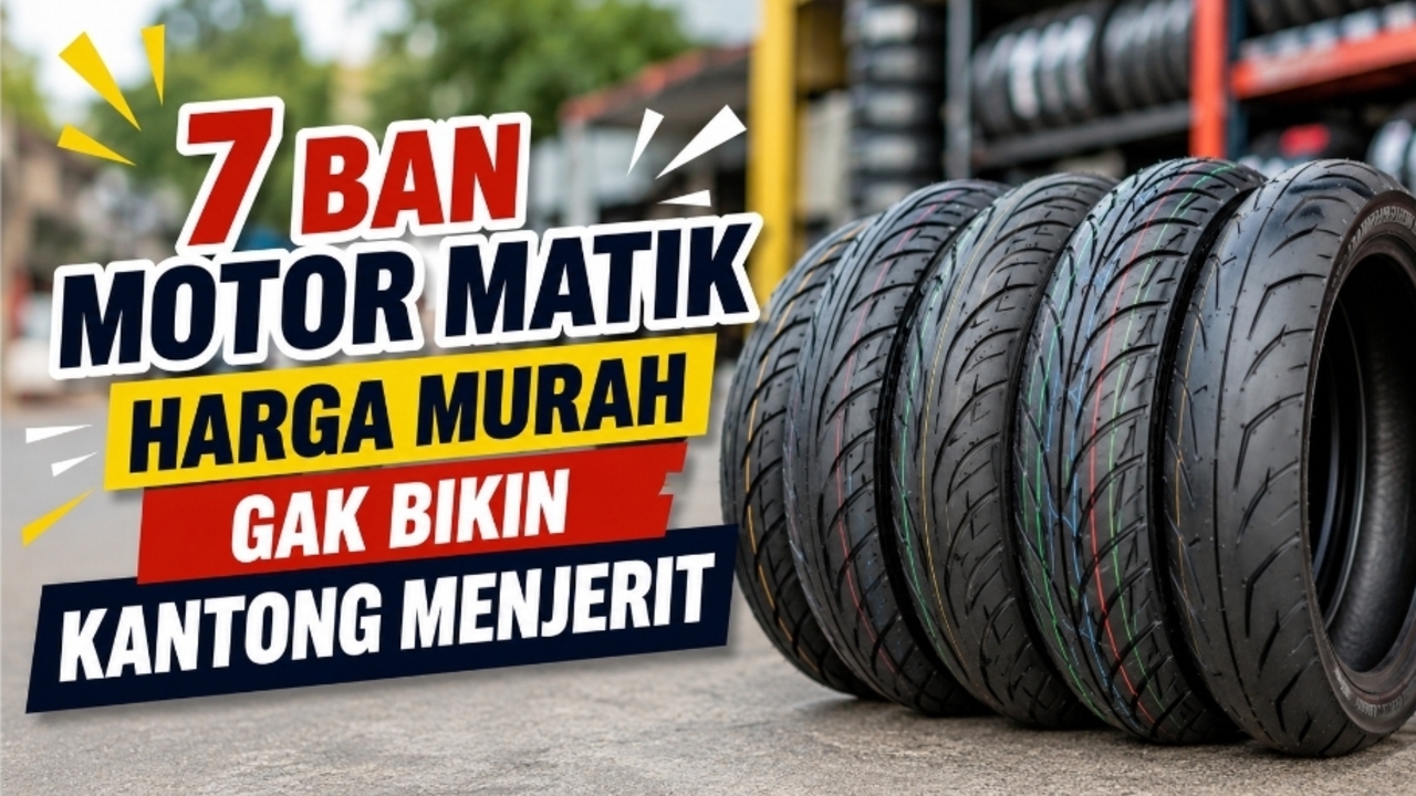 Cari Ban Motor Matik Murah? Ini 7 Pilihan Terbaik dengan Performa Maksimal