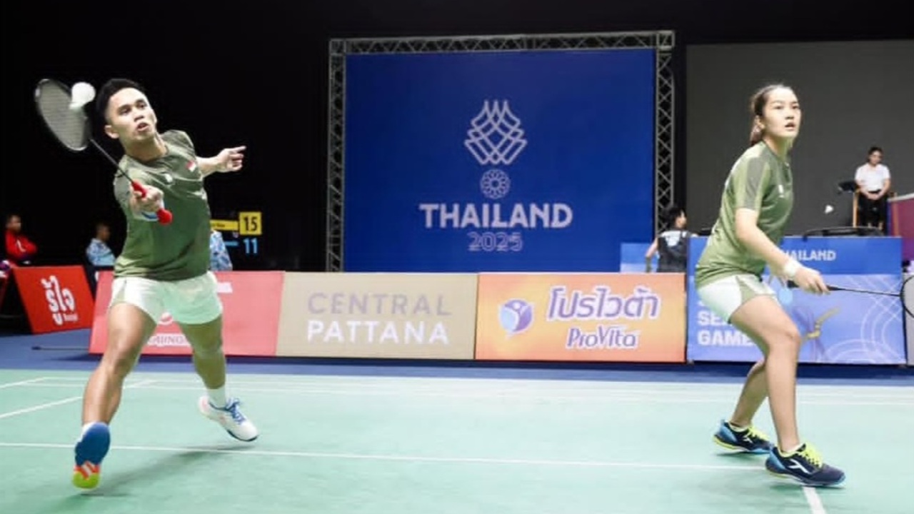 Amri/Nita Gugur di Babak 16 Besar Bulu Tangkis Perorangan SEA Games 2025