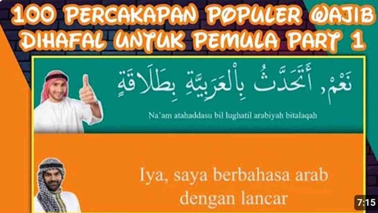 Mau Jago Bahasa Arab? Yuk, Mulai dengan Percakapan Populer untuk Pemula!