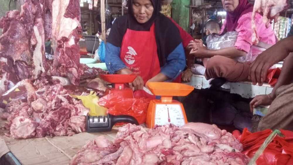 Jelang Idul Fitri, Harga Daging Sapi di Banyuasin Tembus Rp 190.000/Kg