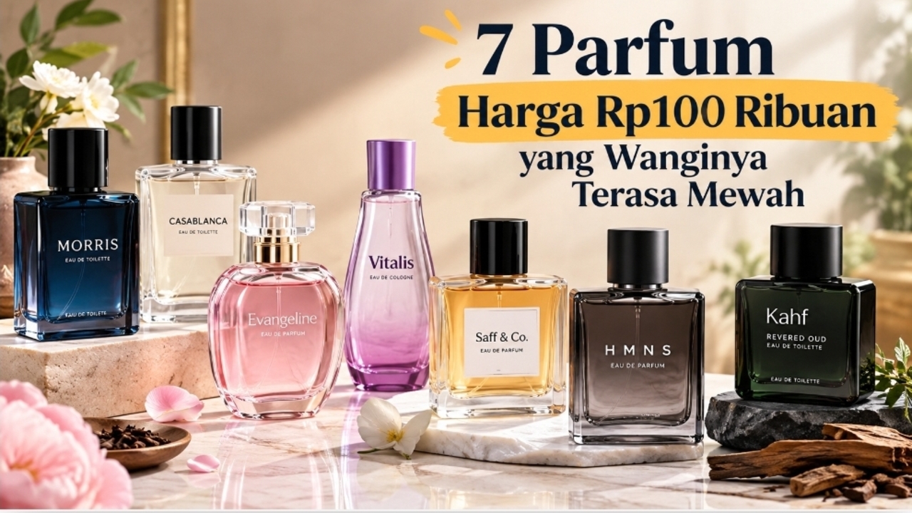 7 Parfum Harga Rp100 Ribuan yang Wanginya Terasa Mewah