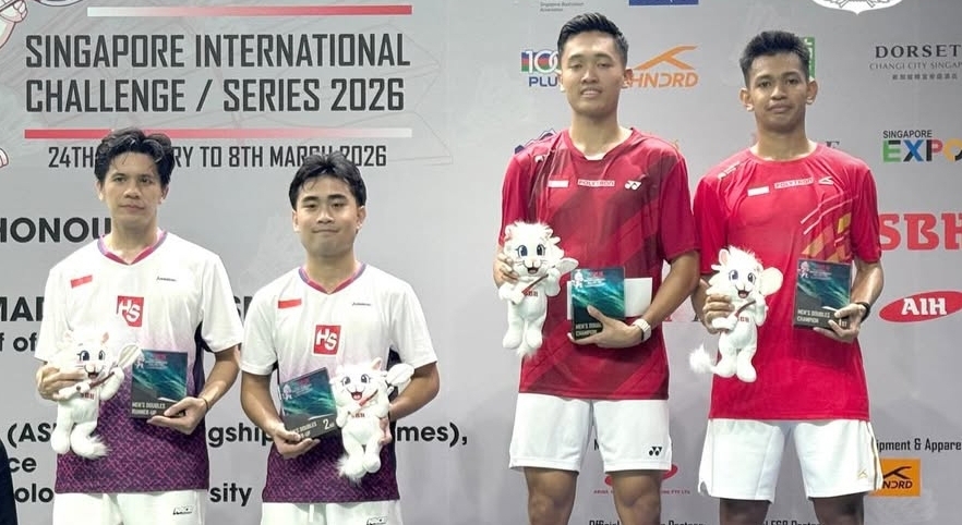Indonesia Juara Umum Singapore IC 2026, Sapu Gelar dan Tiga Runner Up